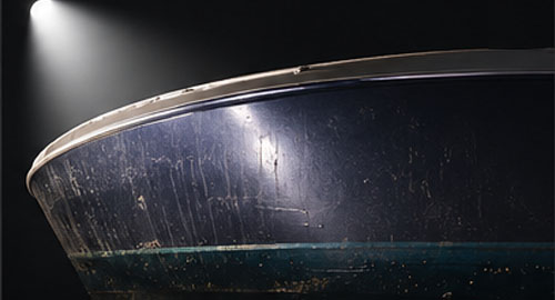 Seasonal fouling on vessel