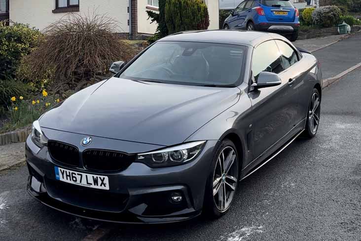 BMW 4 Series paint correction