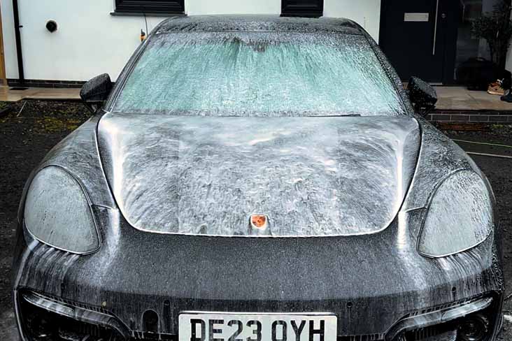 Porsche Panamera detail