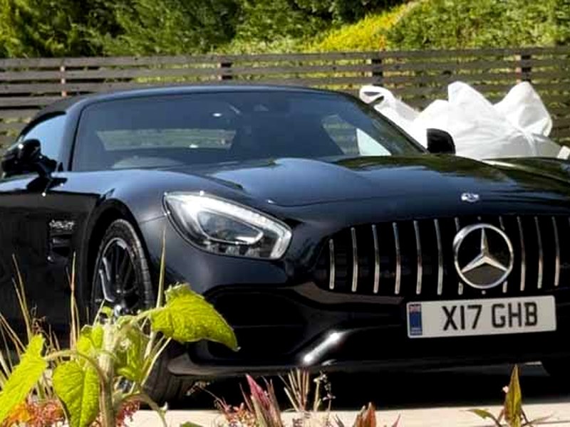 Mercedes AMG GTC showroom detail result